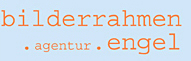 Das Logo der Firma bilderrahmenagentur engel